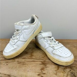 Kids Nike Court Borough Low Sneakers Size 13C